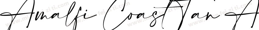 Amalfi Coast Tan Ae字体转换